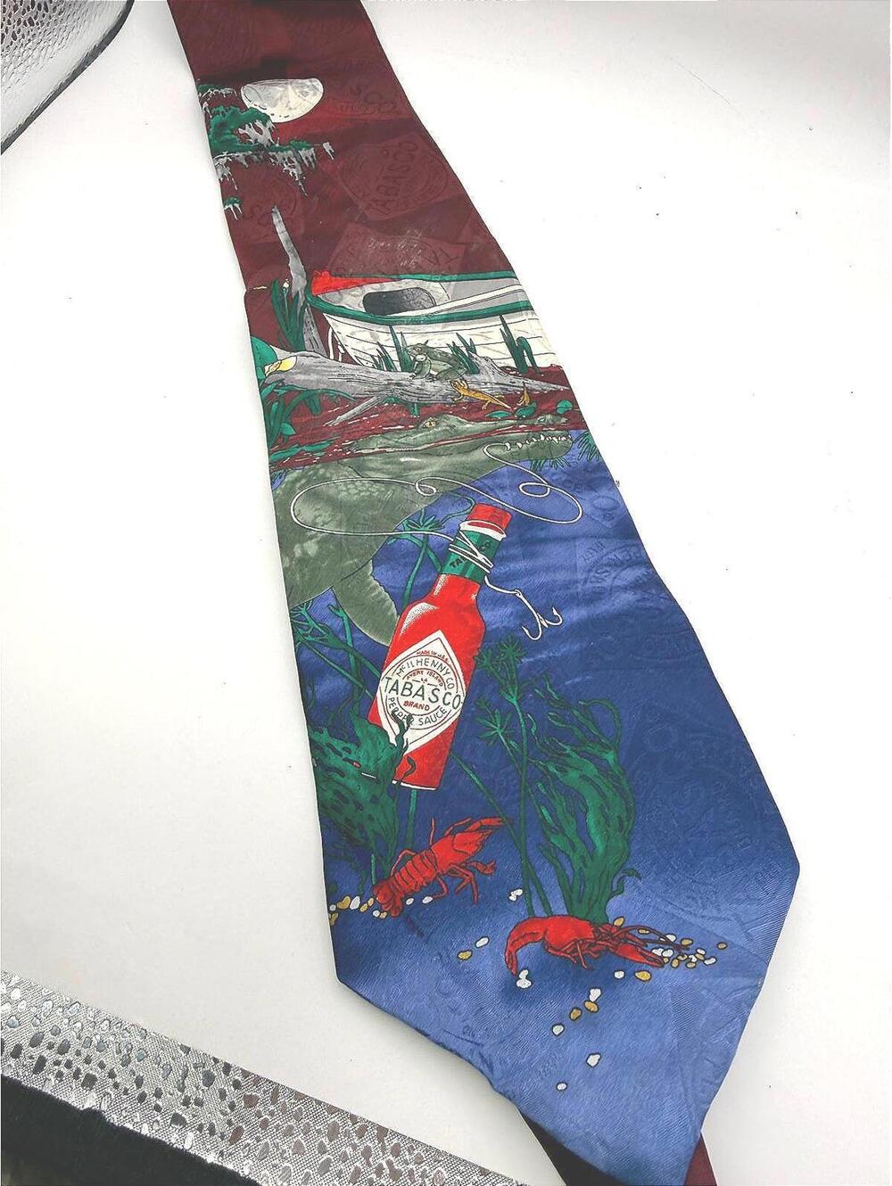 Tabasco Themed Novelty Men's Neck Tie